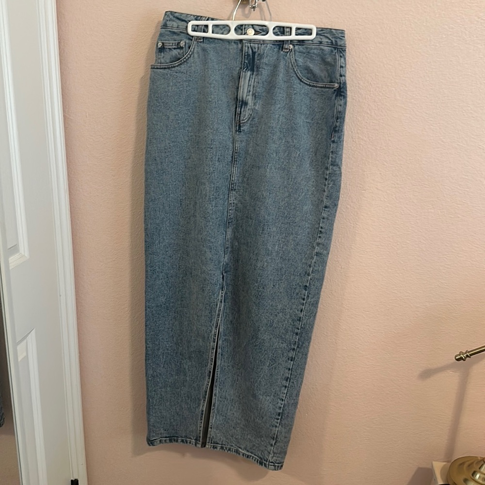Asos denim skirt